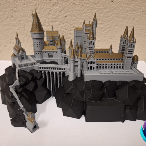 🏰 Lâu Đài  3D – Tác Phẩm Nghệ Thuật Thu Nhỏ Với Ánh Sáng Huyền Ảo