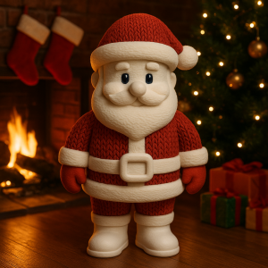 🎅 Tượng Ông Già Noel 3D Trang Trí – Phiên Bản Đặc Biệt Mùa Giáng Sinh