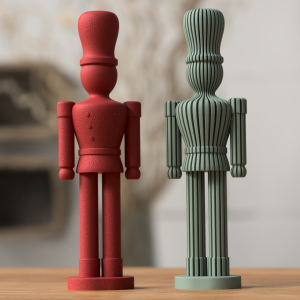 🧱 TƯỢNG NGƯỜI LÍNH NORDIC IN 3D – PHONG CÁCH TỐI GIẢN