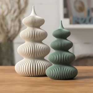 🌀 TƯỢNG DECOR NORDIC 3D – ĐƯỜNG CONG TỐI GIẢN, THANH LỊCH