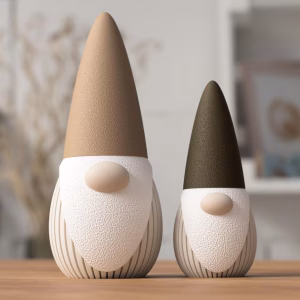 Bộ tượng thần lùn Giáng sinh | Trang trí Giáng sinh | Trang trí bàn Giáng sinh tối giản, trang trí cửa sổ và trang trí Mùa Vọng