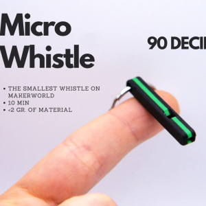 📢 Còi Mini In 3D – Micro Whistle 90dB Nhỏ Gọn Nhưng Cực Kỳ Mạnh Mẽ