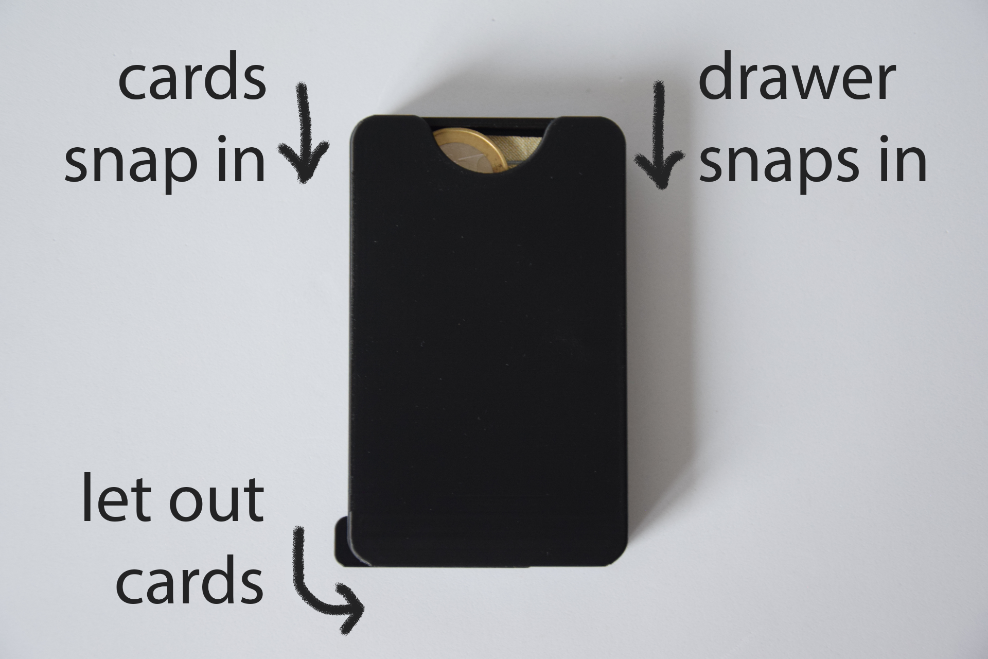 💳 Hộp Đựng Thẻ & Tiền Mini – Thiết Kế In 3D Gọn Nhẹ, Sang Trọng - Ảnh 3