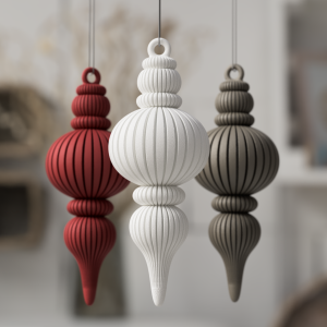 🎄 Ornament Treo Trang Trí 3D Cao Cấp – Moon Lab Design
